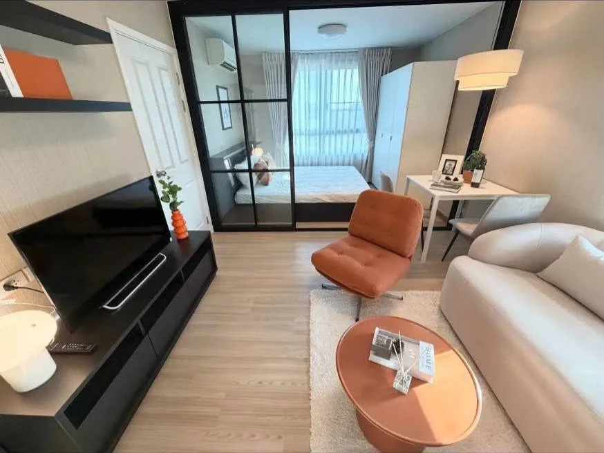 Plum Condo Paholyothin 89 for rent, 1 bedroom, 1 bathroom, beautifully decorated, fully furnished, good location, just bring your bags and move in!