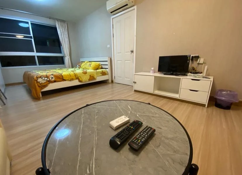 For rent Plum Condo Paholyothin 89, 2nd floor, separate kitchen, fully furnished, ready to move in, reserve now, don't miss out.