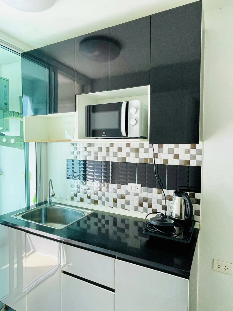 For rent Plum Condo Paholyothin 89, 2nd floor, corner room, beautiful room, fully furnished, reserve now, urgently.