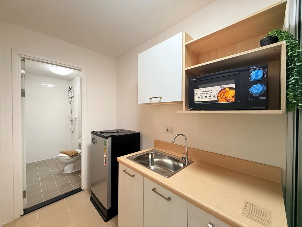 Plum Condo Paholyothin 89 for rent, 2nd floor, beautiful room, fully furnished, super cool. If interested, hurry and reserve now.
