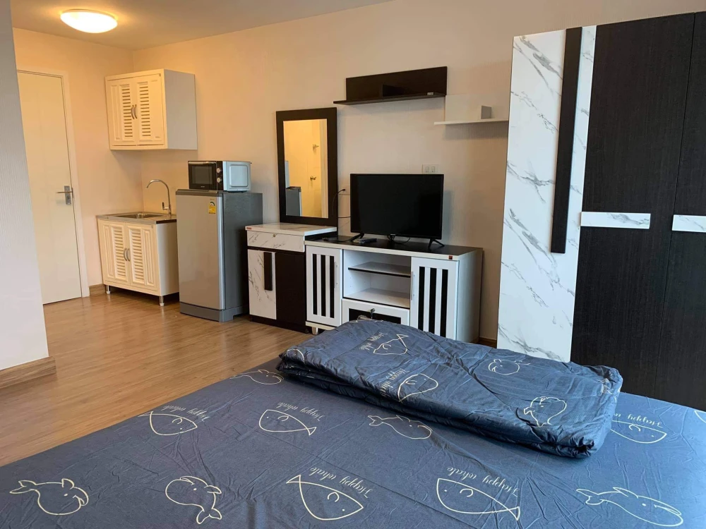 Plum Condo Paholyothin 89, 3rd floor, fully furnished, ready to move in. Book now!