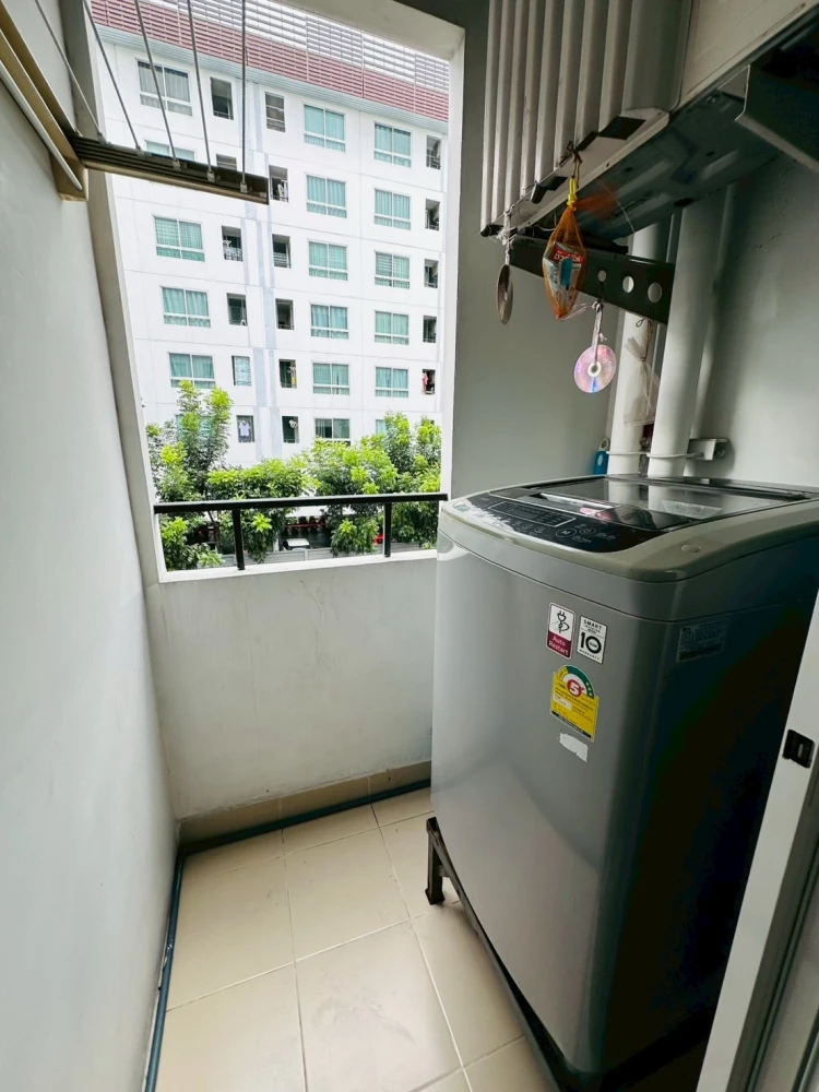 For rent: Plum Condo Paholyothin 89, 3rd floor, airy room, fully furnished, nice to live in, reserve now, hurry!