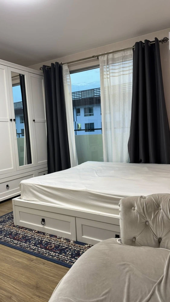 Plum Condo Paholyothin 89 for rent, 7th floor, fully furnished, ready to move in. If interested, hurry and reserve now. Urgent!