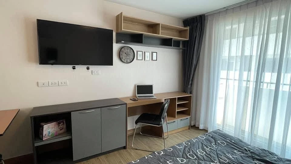 Plum Condo Paholyothin 89 for rent, 7th floor, fully furnished. Just bring your bags and move in!