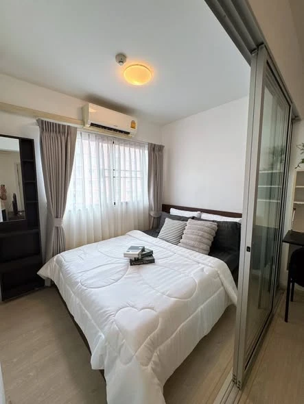 Plum Condo Park Rangsit for rent – ​​3rd floor. A lovely, fully furnished unit. Book now—don't miss out!