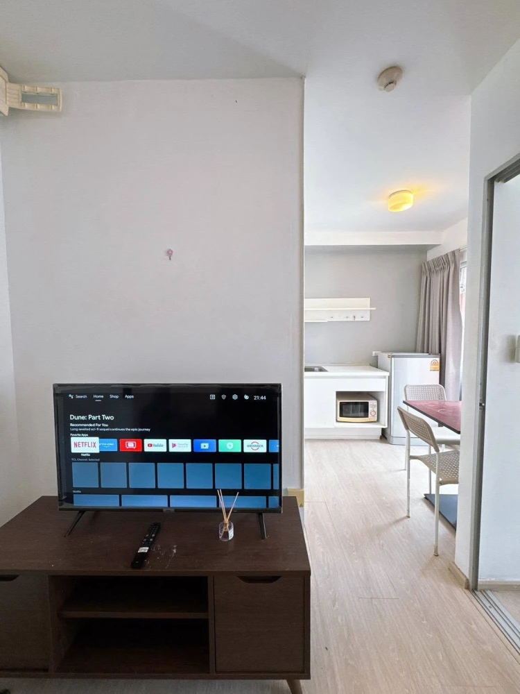 Plum Condo Park Rangsit for rent – ​​3rd floor. A lovely, fully furnished unit. Book now—don't miss out!
