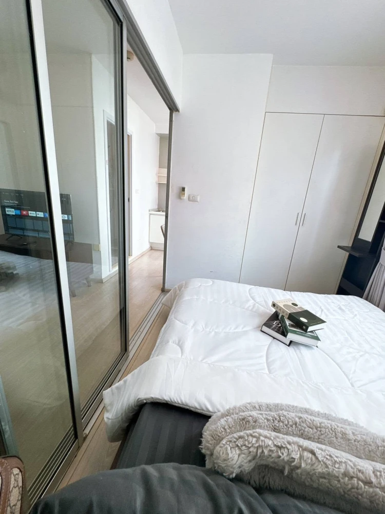 Plum Condo Park Rangsit for rent – ​​3rd floor. A lovely, fully furnished unit. Book now—don't miss out!