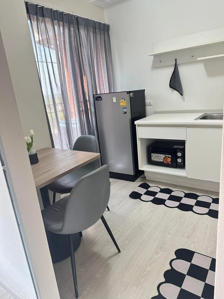 Plum Condo Park Rangsit for rent, 5th floor, outside view, nice room, fully furnished, book now, don't miss out.