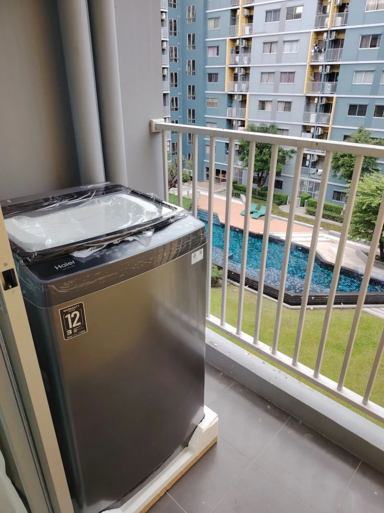 Plum Condo Park Rangsit for rent, 5th floor, pool view, beautiful room, fully furnished, nice to live in, reserve now, hurry!