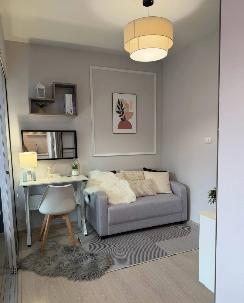 ให้เช่า Plum Condo Park Rangsit ชั้น 5 วิวสระตรงกลาง ห้องสวย แต่งครบ รีบจองเลย