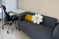 Plum Condo Park Rangsit for rent, 5th floor, partitioned room, fully furnished, ready to move in, hurry and reserve now!