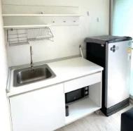 Plum Condo Park Rangsit for rent, 5th floor, partitioned room, fully furnished, ready to move in, hurry and reserve now!