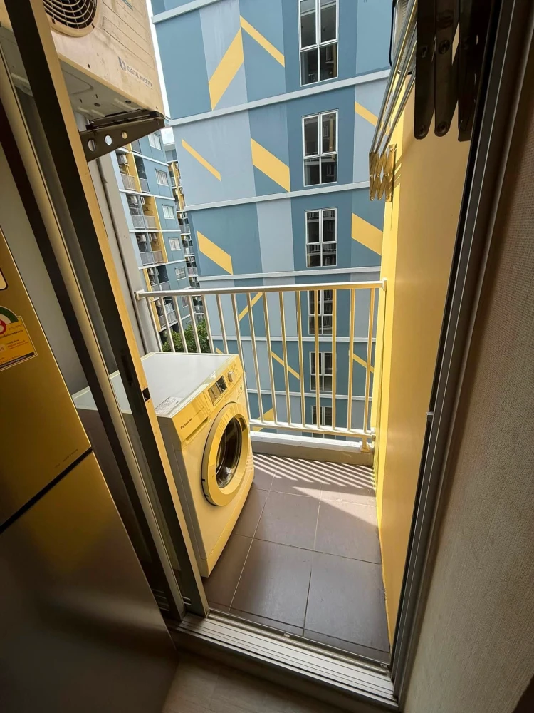 Plum Condo Park Rangsit for rent, 5th floor. Nice, fully furnished. Book now! (Hurry!)