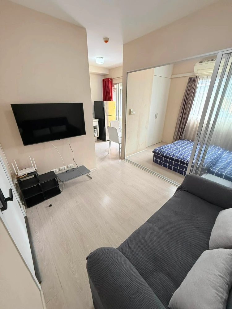 Plum Condo Park Rangsit for rent, 5th floor. Nice, fully furnished. Book now! (Hurry!)