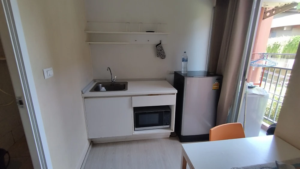 Plum Condo Park Rangsit for rent, 5th floor, nice room, fully furnished, interested, reserve now, don't miss out.