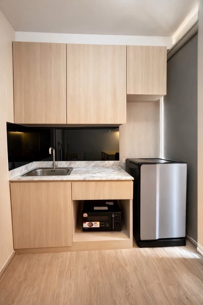 Plum Condo Park Rangsit for rent, 6th floor. Great view, breezy, beautiful room, fully furnished. Book now!