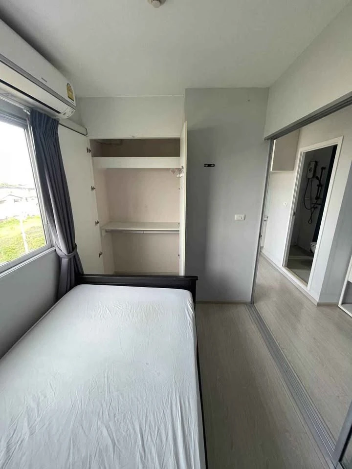 Plum Condo Park Rangsit for rent, 6th floor, city view, fully furnished, nice to live in, book now, don't miss out.