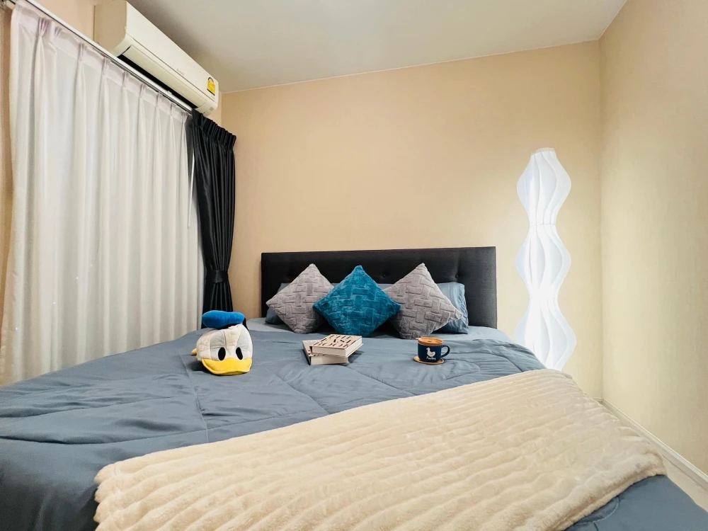 Plum Condo Park Rangsit for rent, 7th floor, beautiful room, fully decorated, interested, hurry and reserve now, urgently.