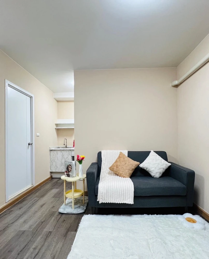 Plum Condo Park Rangsit for rent, 7th floor, beautiful room, fully decorated, interested, hurry and reserve now, urgently.
