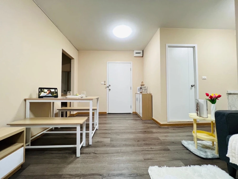 Plum Condo Park Rangsit for rent, 7th floor, beautiful room, fully decorated, interested, hurry and reserve now, urgently.