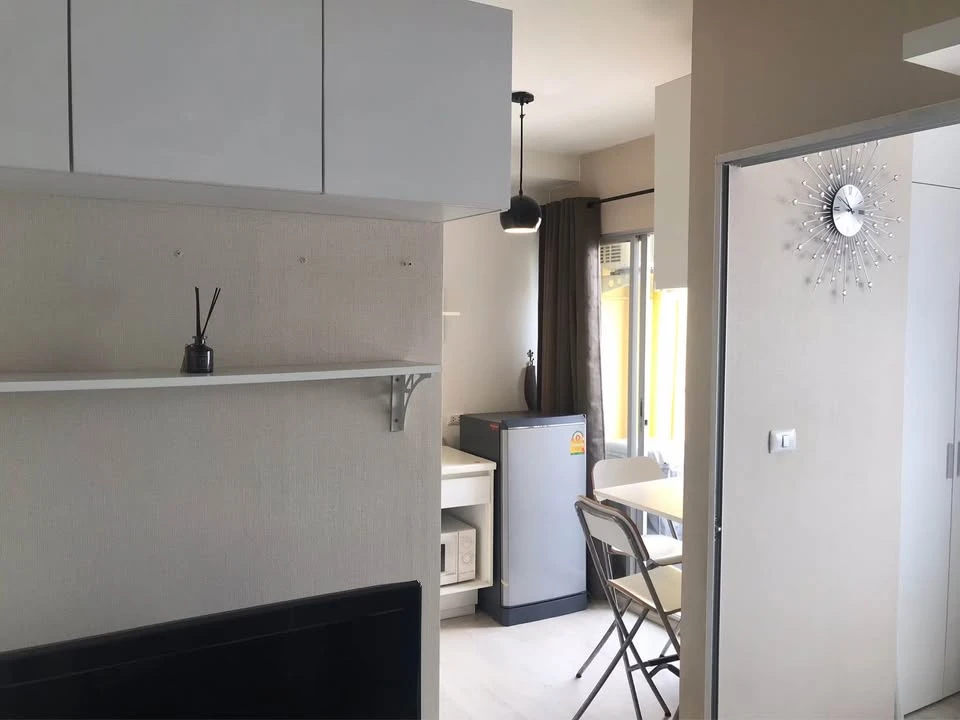 For rent: Plum Condo Park Rangsit, 7th floor, fully furnished, nice to live in, reserve now, don't wait, hurry!