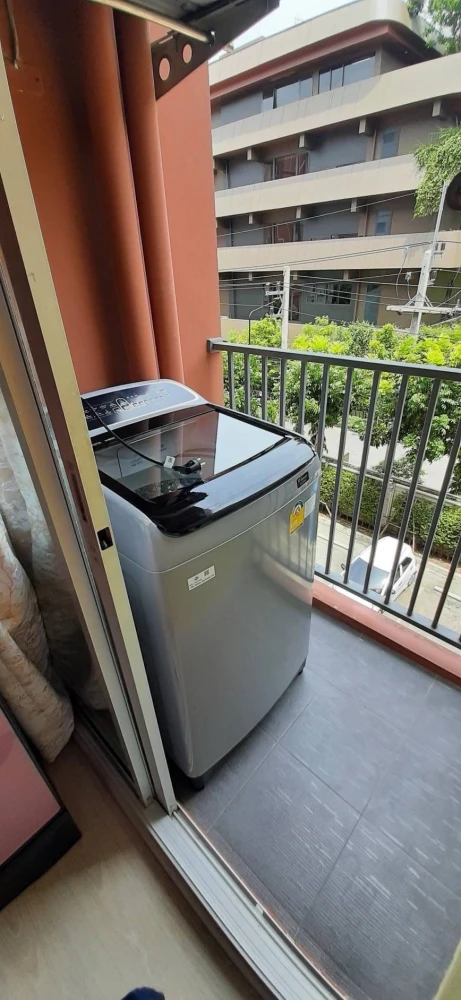 Plum Condo Park Rangsit for rent, 7th floor, fully furnished room, ready to move in, book now, don't miss out.