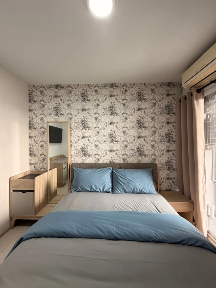 Plum Condo Park Rangsit for rent, 8th floor, city view, fully furnished. Book now, don't wait!