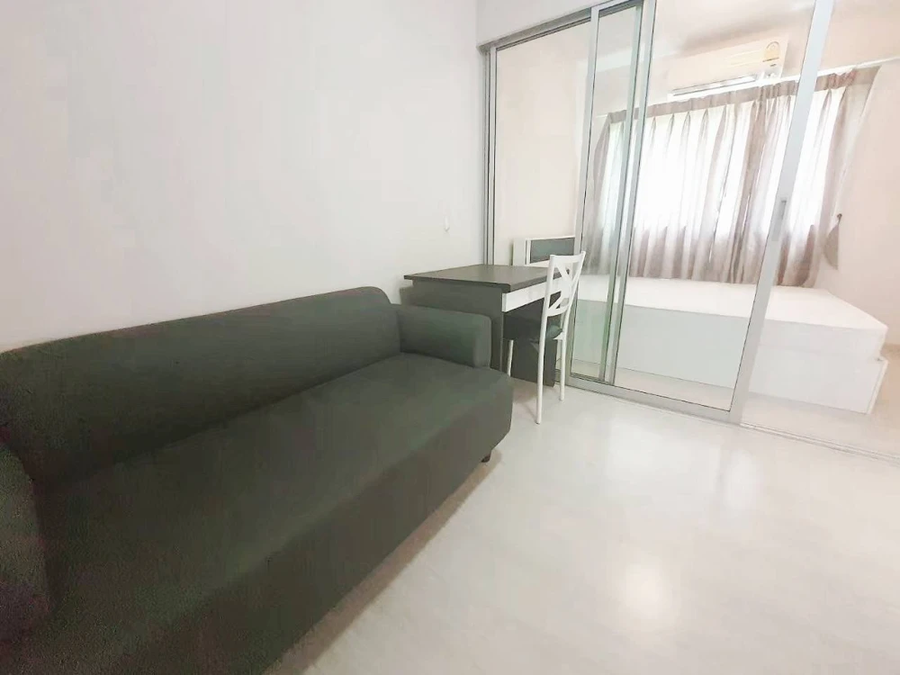 Plum Condo Park Rangsit for rent, pool view, partitioned room with complete decorations, book now