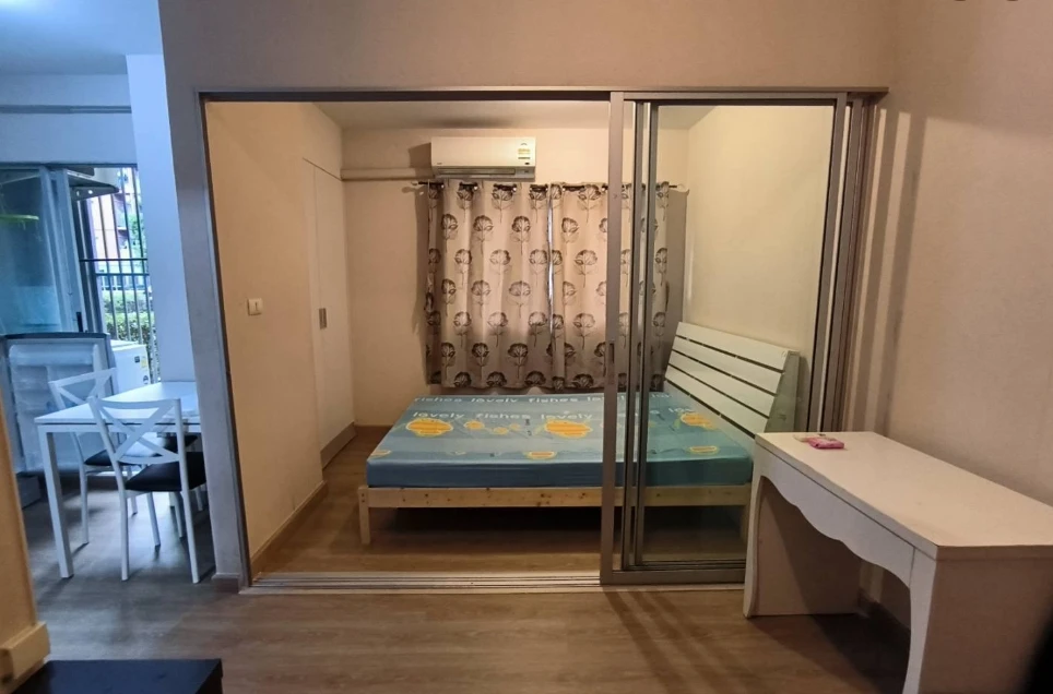 Plum Condo Park Rangsit for rent, separate room, fully furnished, book now, don't wait.