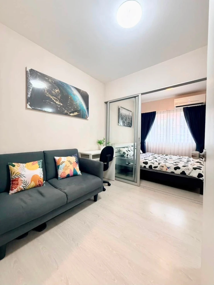 Plum Condo Park Rangsit for rent. Nice room, fully furnished. Book now!