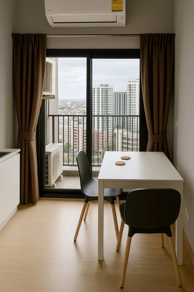 ให้เช่า Plum Condo Pinklao Station ชั้น 16 วิวรถไฟฟ้า พร้อมเข้าอยู่ด้วย เฟอร์นิเจอร์ ครบครัน ห้ามพลาด