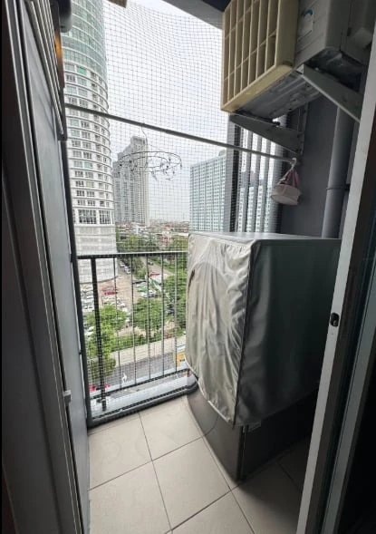 Plum Condo Ram 60 Interchange for rent, beautifully decorated room, excellent built-in furniture, beautiful view, reserve now!
