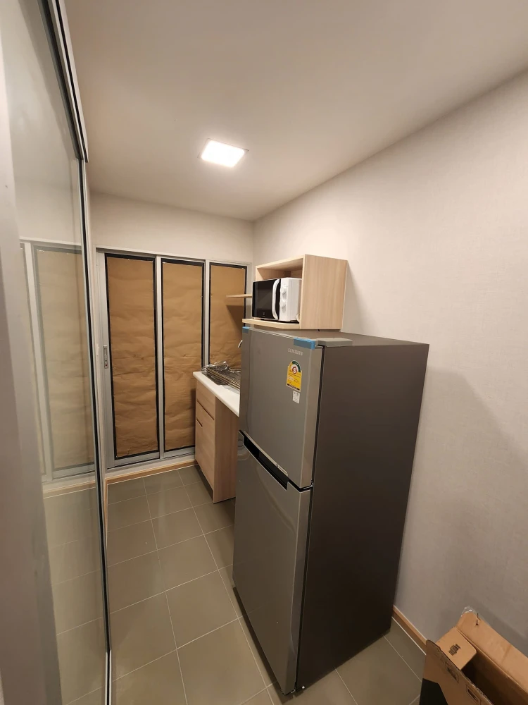 Plum Condo Rangsit Alive 2 for rent, 1 bedroom, 1 bathroom, high-quality built-in furniture, complete electrical appliances, reserve now!