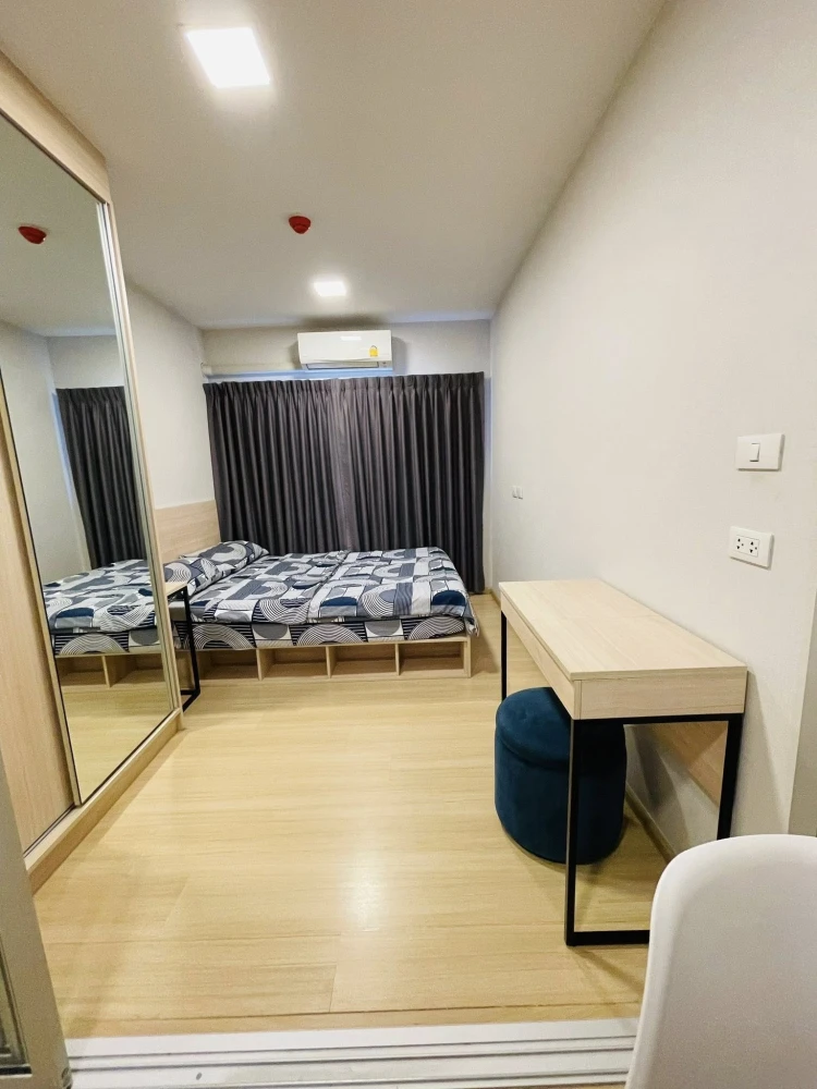 Plum Condo Rangsit Alive 2 for rent, 2nd floor, fully furnished, nice to live in. If you don't reserve, you'll miss out!