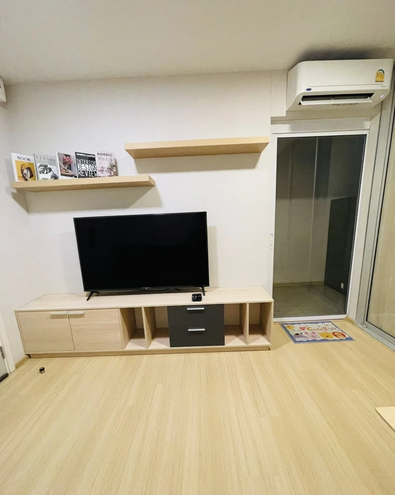 Plum Condo Rangsit Alive 2 for rent, 2nd floor, fully furnished, nice to live in. If you don't reserve, you'll miss out!