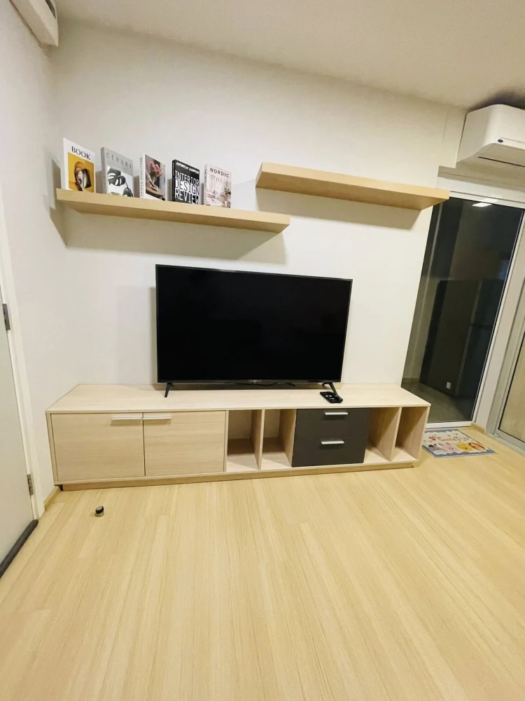 Plum Condo Rangsit Alive 2 for rent, 2nd floor, fully furnished, nice to live in. If you don't reserve, you'll miss out!
