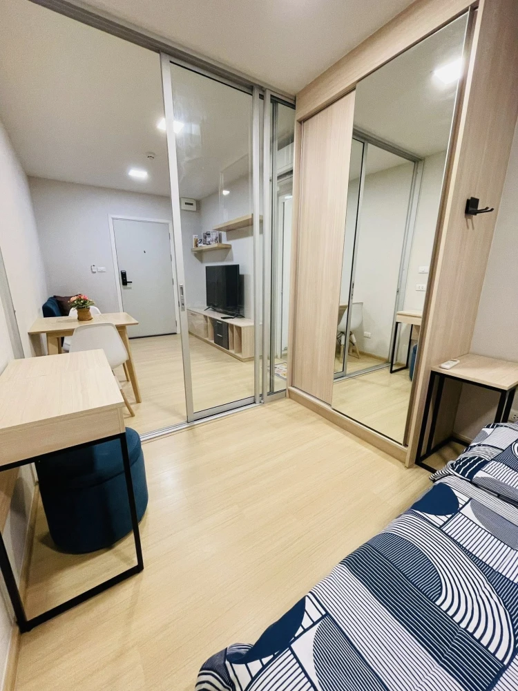 Plum Condo Rangsit Alive 2 for rent, 2nd floor, fully furnished, nice to live in. If you don't reserve, you'll miss out!