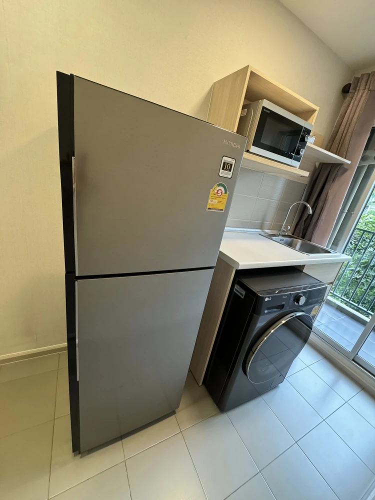 Plum Condo Rangsit Alive 2 for rent, 3rd floor, pool view, fully furnished, nice to live in, reserve now, hurry!
