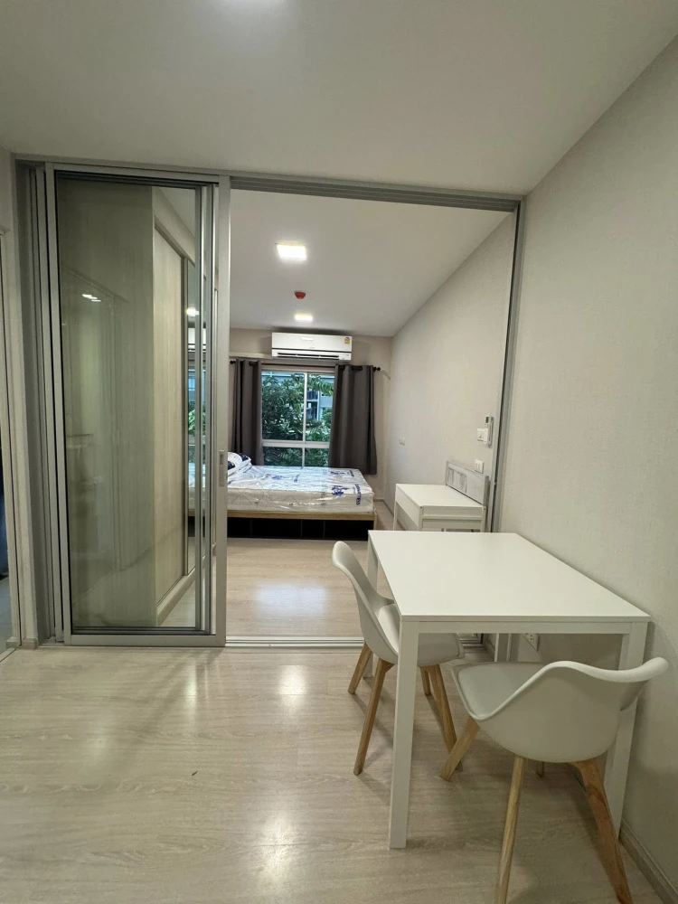 Plum Condo Rangsit Alive 2 for rent, 3rd floor, pool view, fully furnished, nice to live in, reserve now, hurry!
