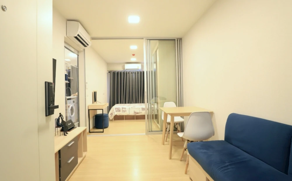 Plum Condo Rangsit Alive 2, 5th floor, fully furnished unit for rent. Ready to move in. Book now!