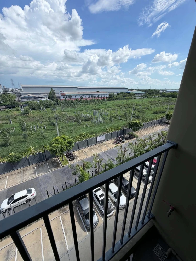 Plum Condo Rangsit Alive 2 for rent, 6th floor, exterior view, fully furnished. Book now!