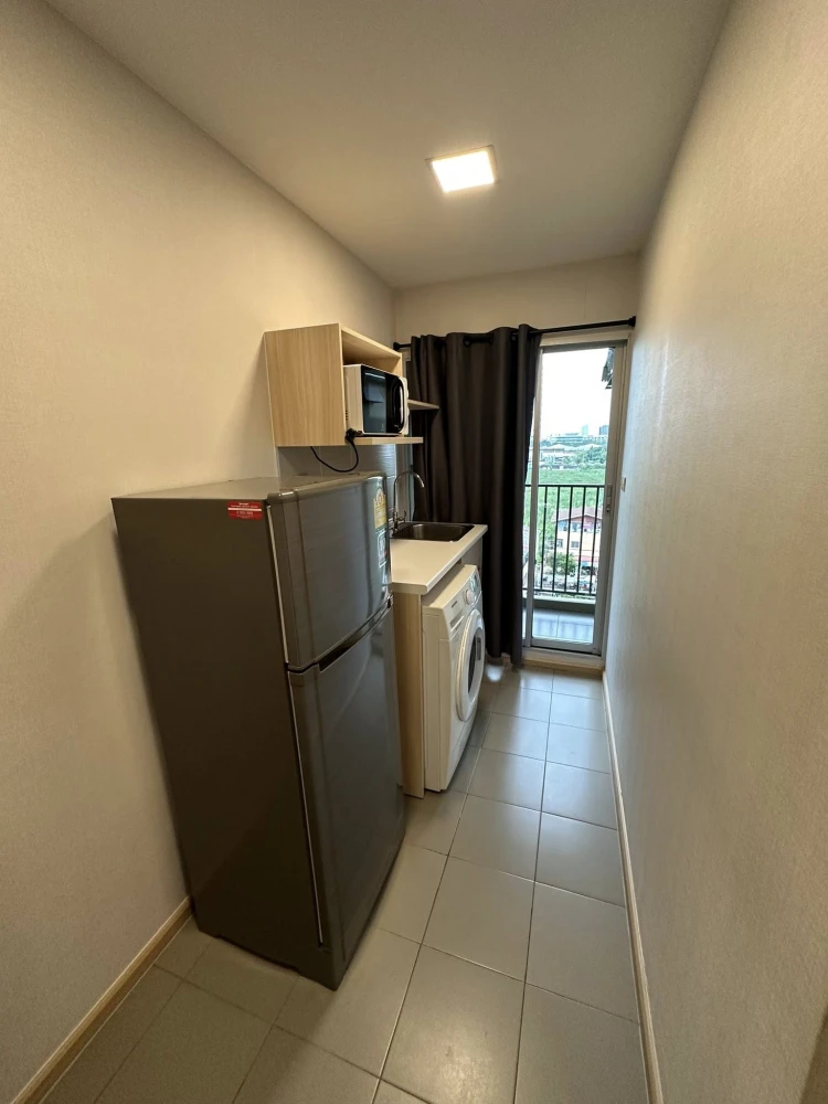 Plum Condo Rangsit Alive 2 for rent, 8th floor, high floor, beautiful view, fully furnished room, reserve now, hurry!