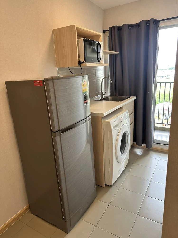 Plum Condo Rangsit Alive 2 for rent, 8th floor, high floor, beautiful view, fully furnished room, reserve now, hurry!