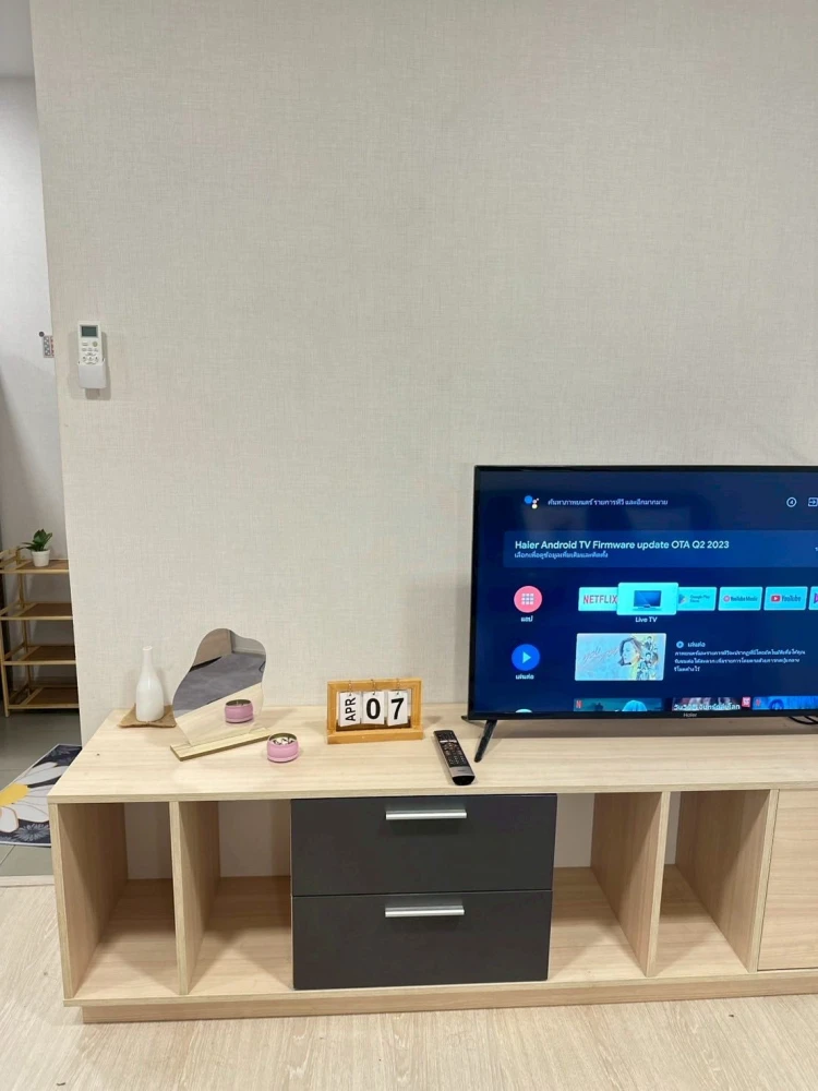 For rent Plum Condo Rangsit Alive 2 rooms, separated well, great price, everything here, hurry and reserve now, don't miss out.