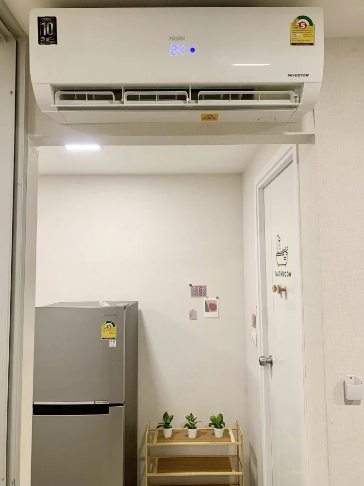 For rent Plum Condo Rangsit Alive 2 rooms, separated well, great price, everything here, hurry and reserve now, don't miss out.