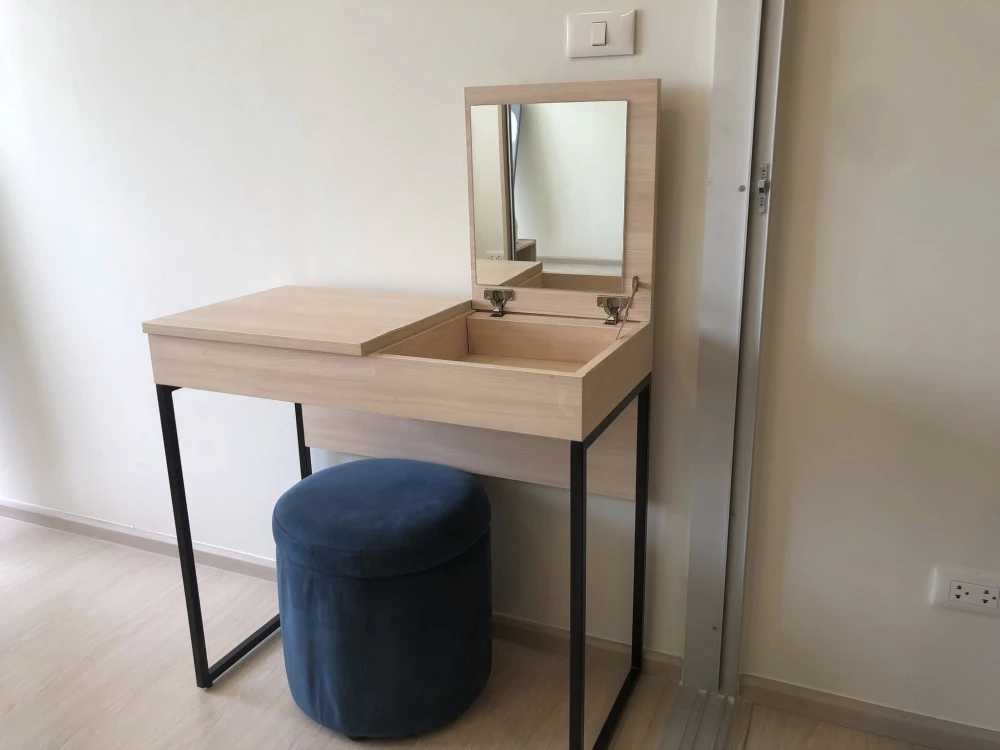 For rent: Plum Condo Rangsit Alive 2, a nice room, fully furnished, with a beautiful garden view. Book now.