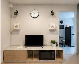 Plum Condo Rangsit Alive 2 for rent. Two comfortable rooms, fully furnished with appliances. Just bring your bags and move in!