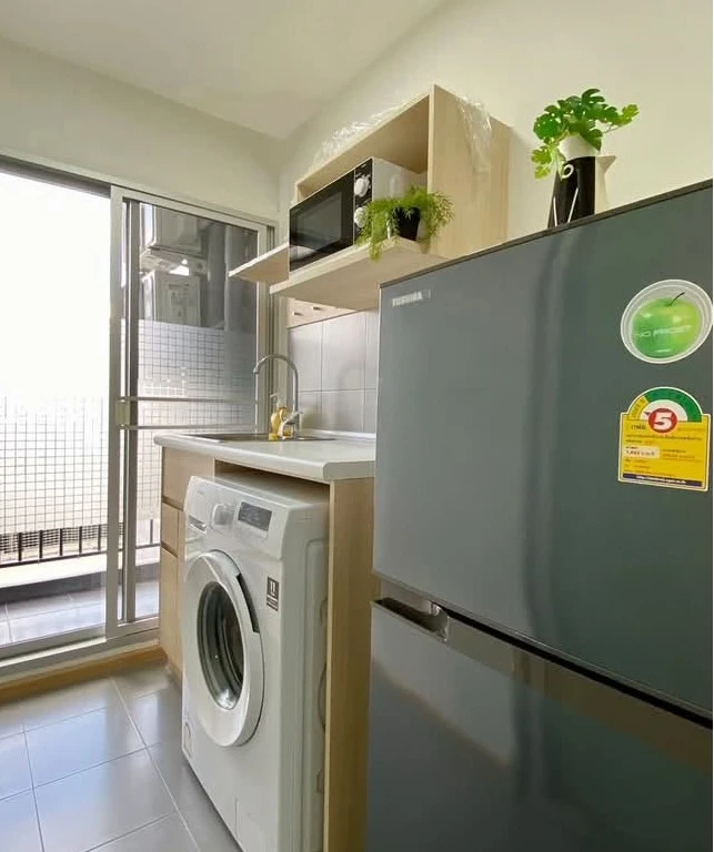 Plum Condo Rangsit Fresh for rent: 1 bedroom, 1 bathroom, fully furnished. Just bring your bags and move in!