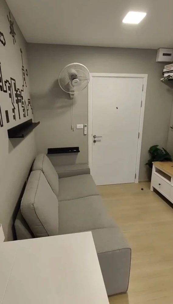 Plum Condo Rangsit Fresh for rent, 3rd floor, nice view, fully furnished, ready to move in, just bring your bags!
