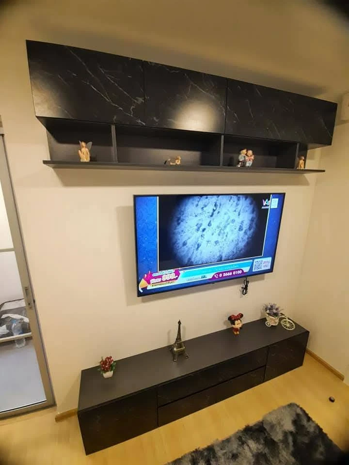 Plum Condo Rangsit Fresh for rent, 4th floor, fully furnished, very livable. Book now!